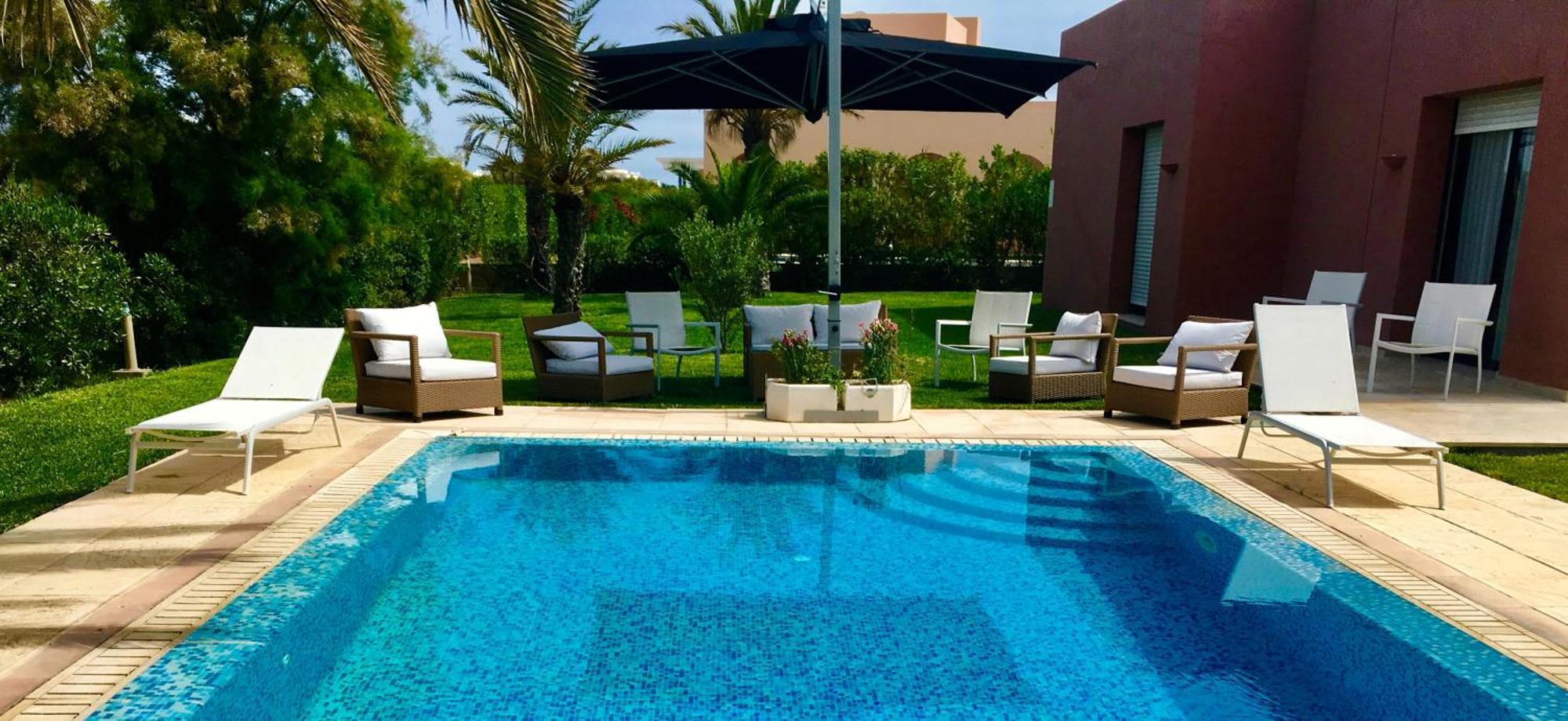 Luxury Villa In La Marsa With Pool エクステリア 写真